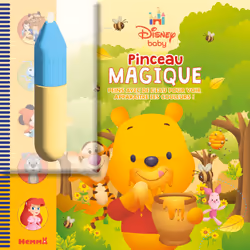 ISBN Disney Baby - Pinceau magique (Winnie) - Peins avec de l'eau pour voir apparaître les couleurs ! : Le livre de Collectif ...