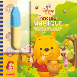 ISBN Disney Baby - Pinceau magique (Winnie) - Peins avec de l'eau pour voir apparaître les couleurs ! : Le livre de Collectif