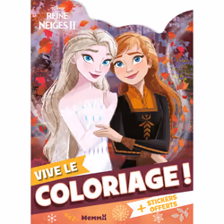 ISBN Disney La Reine des Neiges 2 - Vive le coloriage ! (Elsa et Anna feuilles) - + Stickers offerts : Le livre de Collectif, ...