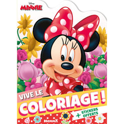 ISBN Disney Minnie - Vive le coloriage ! (Minnie fleurie) - + Stickers offerts : Le livre de Collectif