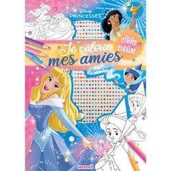 ISBN Disney Princesses - Je colorie mes amies - Avec strass - Spécial magie - Avec des strass et des stickers : Le livre de Collectif