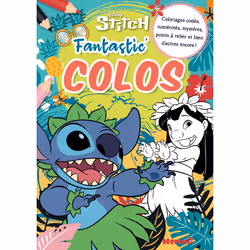 ISBN Disney Stitch - Fantastic' Colos - Coloriages codés, numérotés, mystères, points à relier et bien d'autres encore ! : Le ...