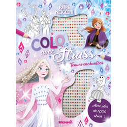 ISBN Disney La Reine des Neiges 2 - Colo avec strass - Tenues enchantées - Avec plus de 1000 strass ! : Le livre de Collectif