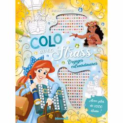 ISBN Disney Princesses - Colo avec strass - Voyages extraordinaires - Avec plus de 1000 strass ! : Le livre de Collectif, 26  ...
