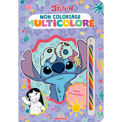 ISBN Disney Stitch - Mon coloriage multicolore - Avec stickers ! : Le livre de Collectif
