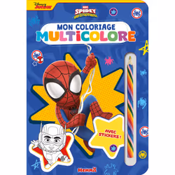 ISBN Marvel Spidey et ses amis extraordinaires - Mon coloriage multicolore - Avec stickers ! : Le livre de Collectif, 20 page ...