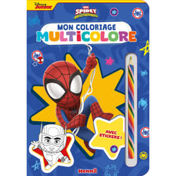 ISBN Marvel Spidey et ses amis extraordinaires - Mon coloriage multicolore - Avec stickers ! : Le livre de Collectif
