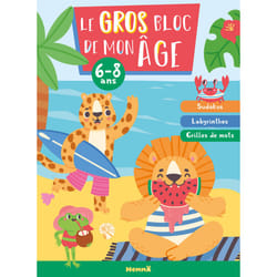 ISBN Le gros bloc de mon âge (6-8 ans) (Fille-Garçon) - Sudokus, Labyrinthes, Grilles de mots : Le livre de Collectif, Collectif