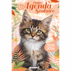 ISBN Mon agenda scolaire 2025-2026 (Chat) : Le livre de Collectif, Collectif, 408 pages