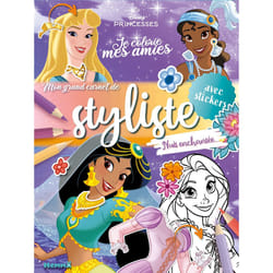 ISBN Disney Princesses - Je colorie mes amies - Mon grand carnet de styliste - Nuit enchantée : Le livre de Collectif