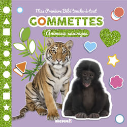 ISBN Mes Premiers Bébé touche-à-tout - Gommettes - Animaux sauvages : Le livre de Collectif, Collectif