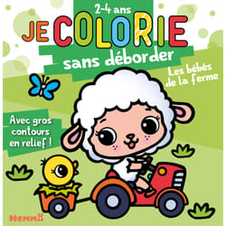 ISBN Je colorie sans déborder (2-4 ans) - Les bébés de la ferme : Le livre de Nadine Piette