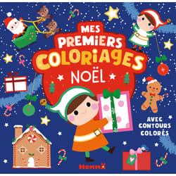 ISBN Mes premiers coloriages avec contours colorés - Noël : Le livre de Véronique Petit