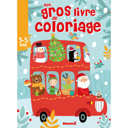 ISBN Mon gros livre de coloriage (Autobus Noël) : Le livre de Collectif