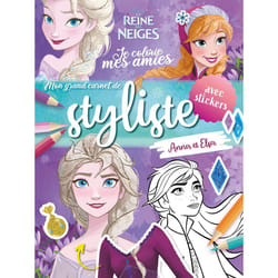 ISBN Disney La Reine des Neiges - Je colorie mes amies - Mon grand carnet de styliste - Anna et Elsa : Le livre de Collectif, Collectif