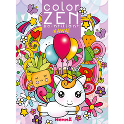 ISBN Color Zen scintillant - Kawaï : Le livre de Collectif