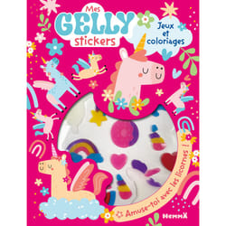 ISBN Mes gelly stickers - Jeux et coloriages - Licornes : Le livre de Collectif, Collectif