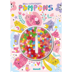 ISBN Mon coloriage pompons (Chats) : Le livre de Collectif, Collectif