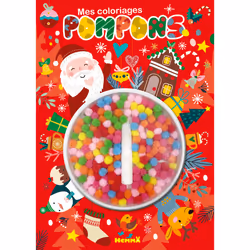ISBN Mon coloriage pompons - Noël : Le livre de Collectif, Collectif, 24 pages
