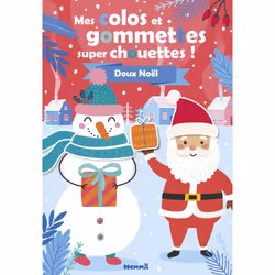 ISBN Mes colos et gommettes super chouettes ! Joyeux Noël ! : Le livre de Collectif, Collectif, 28 pages