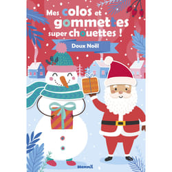 ISBN Mes colos et gommettes super chouettes ! Joyeux Noël ! : Le livre de Collectif, Collectif