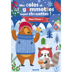 ISBN Mes colos et gommettes super chouettes ! Vive l'hiver ! : Le livre de Collectif, Collectif