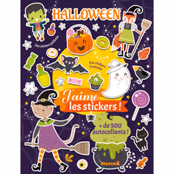 ISBN J'aime les stickers - Halloween : Le livre de Collectif, 40 pages