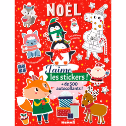 ISBN J'aime les stickers - Noël : Le livre de Collectif, 40 pages