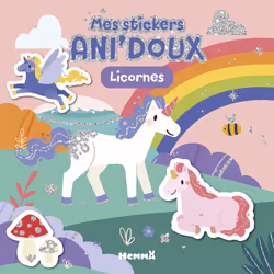 ISBN Mes stickers Ani'doux - Licornes : Le livre de Mad Pillow, Collectif, 24 pages