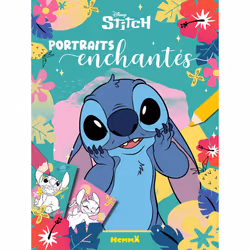 ISBN Disney Stitch - Portraits enchantés : Le livre de Collectif, 32 pages