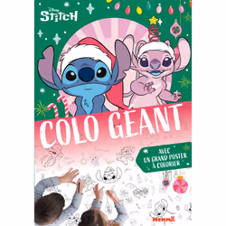 ISBN Disney Stitch - Colo géant - Noël : Le livre de Collectif, 16 pages