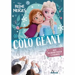 ISBN Disney La Reine des Neiges - Colo géant - C'est l'hiver : Le livre de Collectif, 16 pages