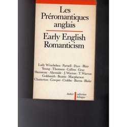 Flammarion Les Préromantiques anglais livre Littérature Français Livre broché
