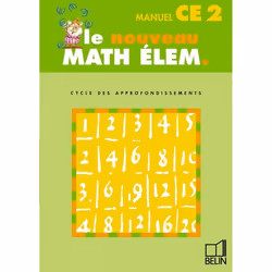 ISBN Nouveau Math Élem. Ce2, 160 pages