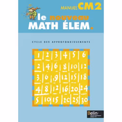 ISBN Le Nouveau Math Élem. Cm2, 192 pages