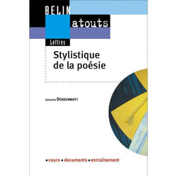 ISBN Stylistique De La Poésie