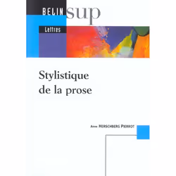 ISBN Stylistique De La Prose, Littérature, Français, Livre broché