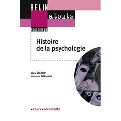 ISBN Histoire De La Psychologie livre