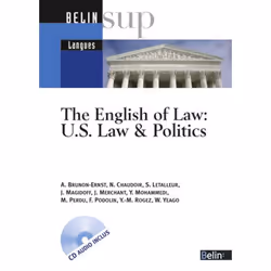 ISBN English Of Law: U.S. Law &amp; Politics, Anglais, 400 pages