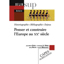 ISBN Penser Et Construire L'Europe Au Xxe Siècle livre