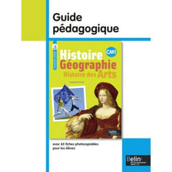 ISBN Histoire-Géographie - Histoire Des Arts Cm1 Guide Pédagogique livre