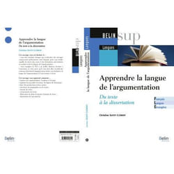 ISBN Apprendre La Langue De L'Argumentation - Fle livre