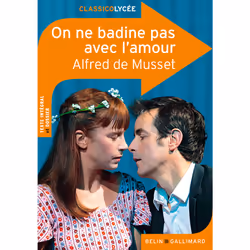 ISBN On ne badine pas avec l'amour, Français, 160 pages