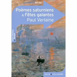 ISBN Poèmes Saturniens & Fêtes Galantes, Français, 224 pages