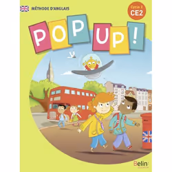 ISBN Pop Up ! Ce2 – Manuel, Anglais