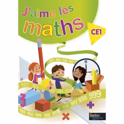 ISBN J'Aime Les Maths Ce1, Frédéric Rzanny, 210 mm, 297 mm, 610 g
