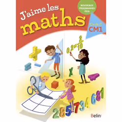 ISBN J'Aime Les Maths Cm1 - Manuel Élève 2016, 192 pages