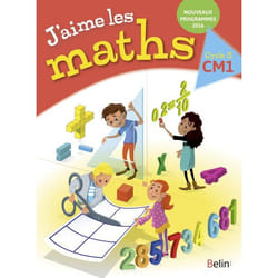 ISBN J'Aime Les Maths Cm1 - Manuel Élève 2016 livre