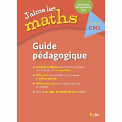ISBN J'Aime Les Maths Cm1 - Guide Pédagogique 2016, 223 pages