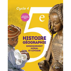 ISBN Histoire Géographie Emc - 5E (2016), 368 pages